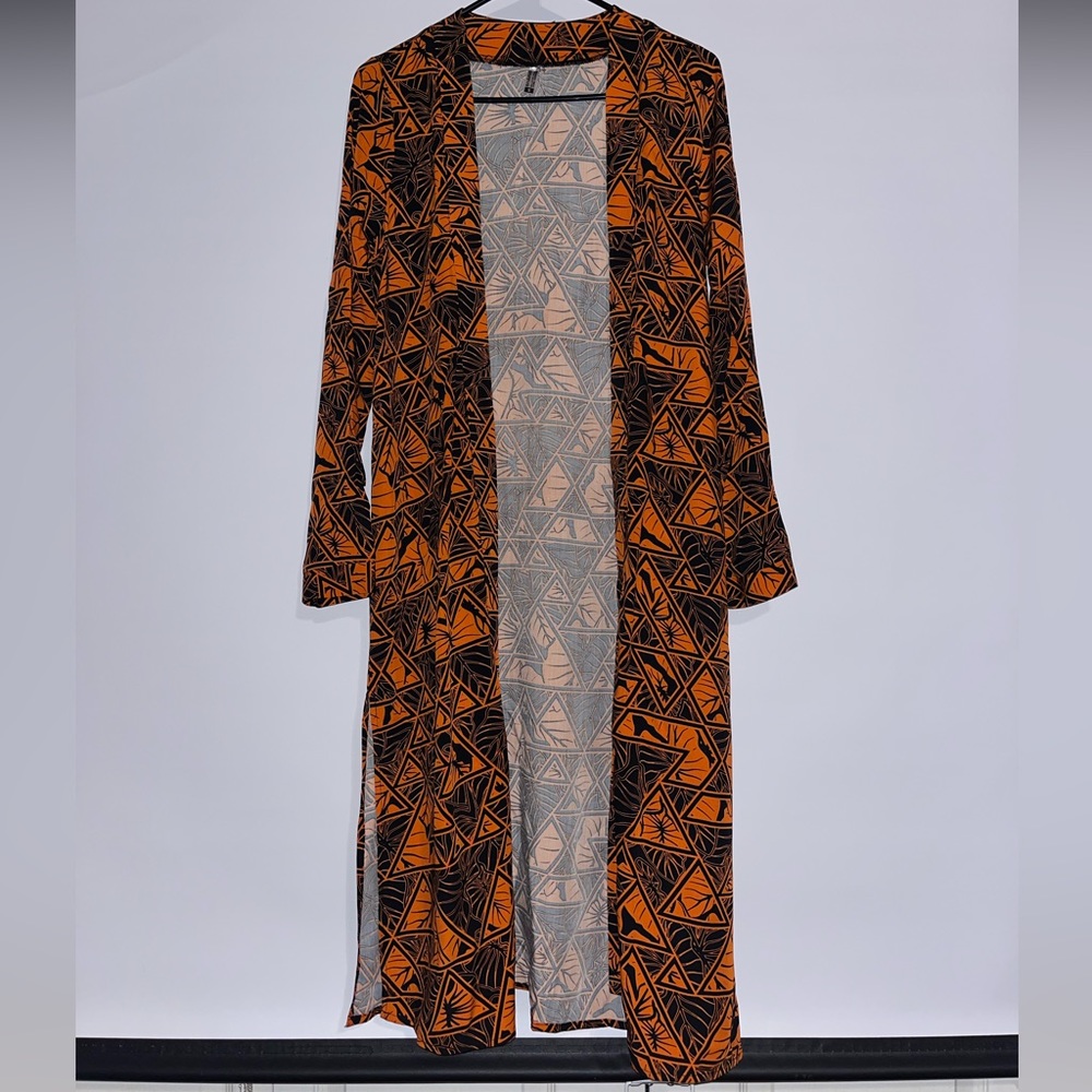 Women's Hawaiian Hawaii’s finest black and orange cover up size small